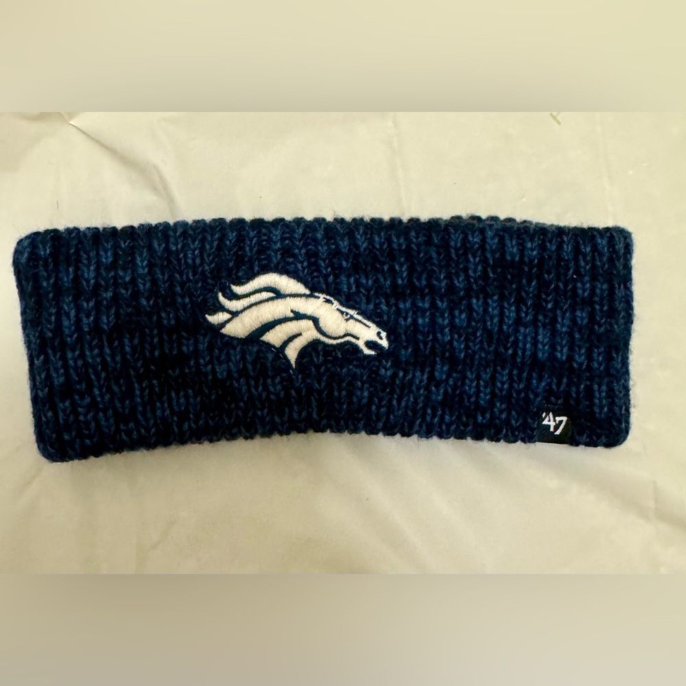 New era broncos head band / ear muff